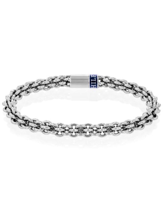 Intertwined Circles Herrearmbånd i Rustfrit Stål fra Tommy Hilfiger