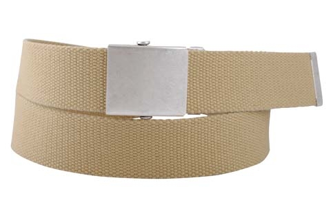 Militærbælte 40mm i sandfarve fra Bosswik - Kvalitet og stil