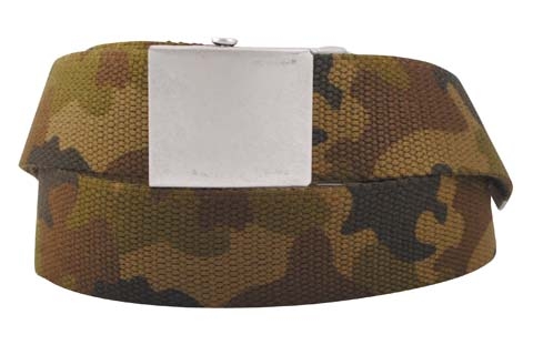 Militærbælte 40mm Camo fra Bosswik - Stærkt og Justerbart