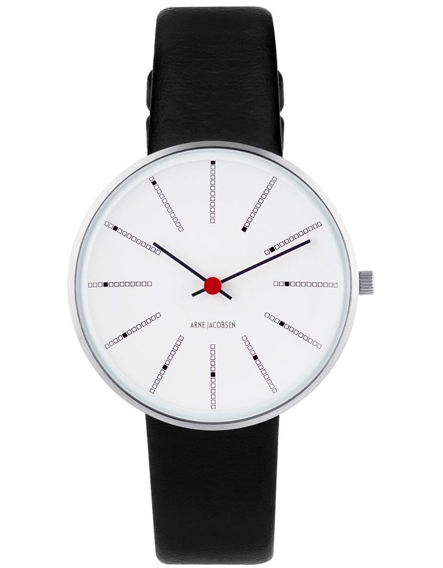 Arne Jacobsens Ur Bankers 53101 1601 - Eksklusivt Design