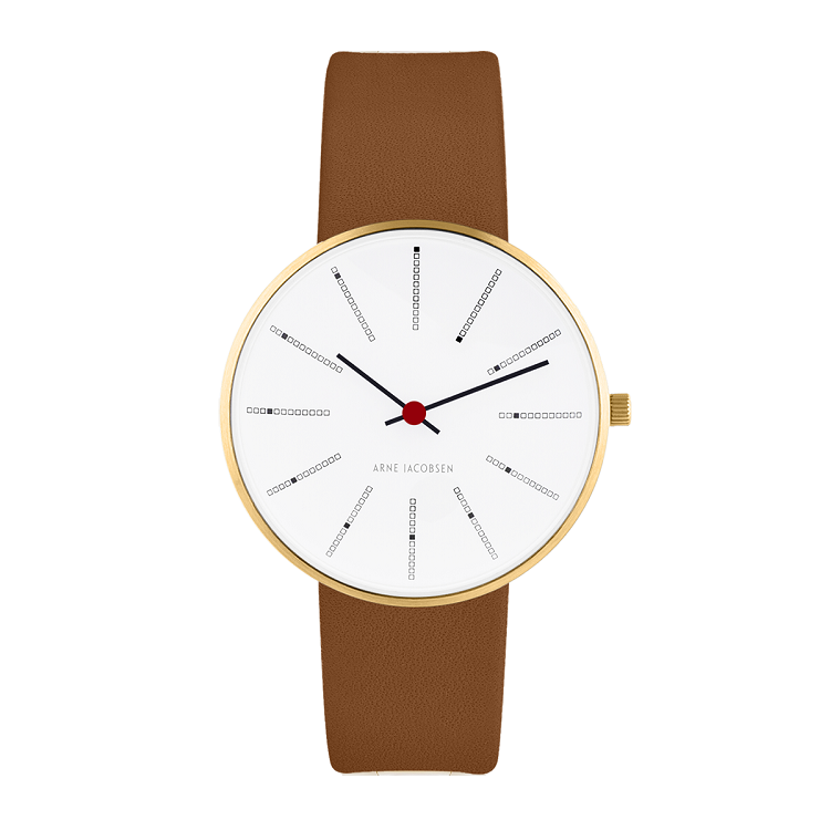 Arne Jacobsen Bankers 53107 1617g Ur - Uovertruffen Stil!