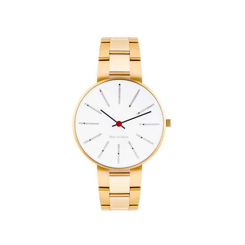 Arne Jacobsens Bankers Ur 53107 1629 - Eksklusiv Design