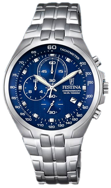 Festina Chrono Ur Til Herre 6843/3 - Uovertruffen Stil!