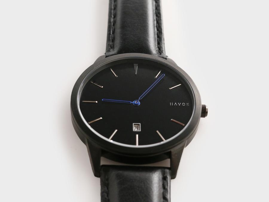 Minimalistisk Timepiece Blackout fra Elliot Havok