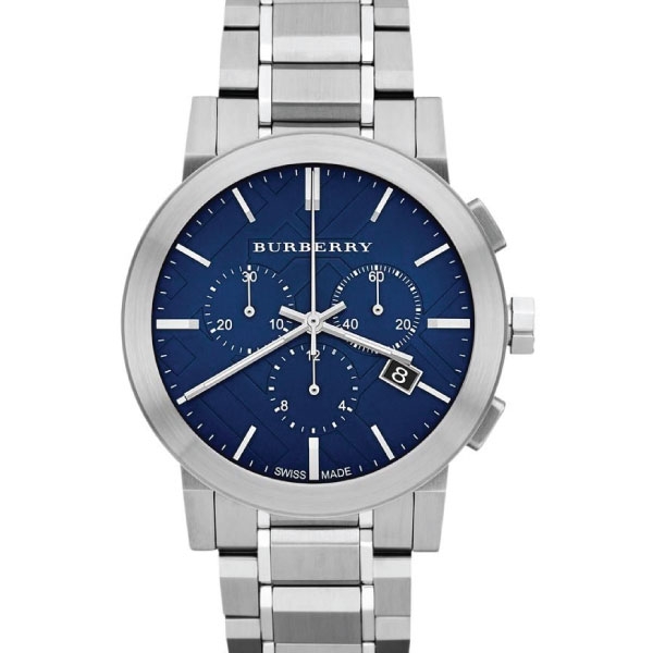 Burberry "The City" Blå Herreur BU9363 på tilbud