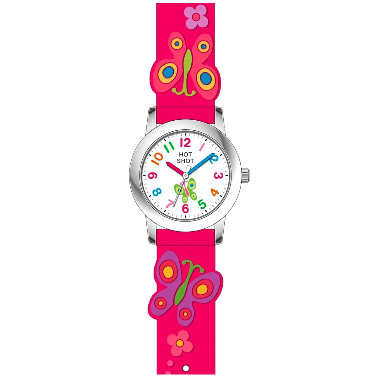 Flot Butterfly Ur til Pige - C4084ACX-H fra Hot Shot