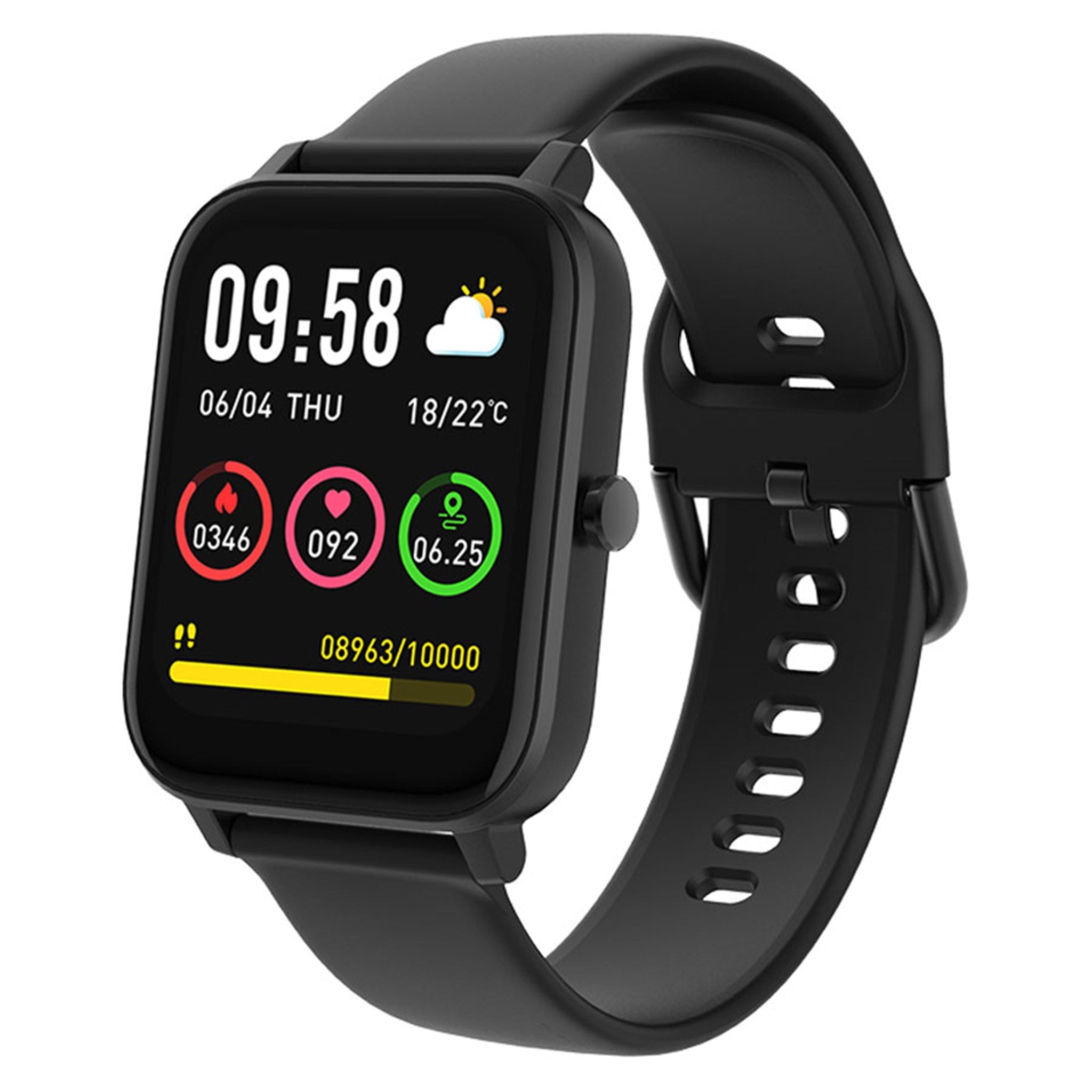 Forever ForeVigo 3 SW-320 Smartwatch, Sort - Din livsstilspartner