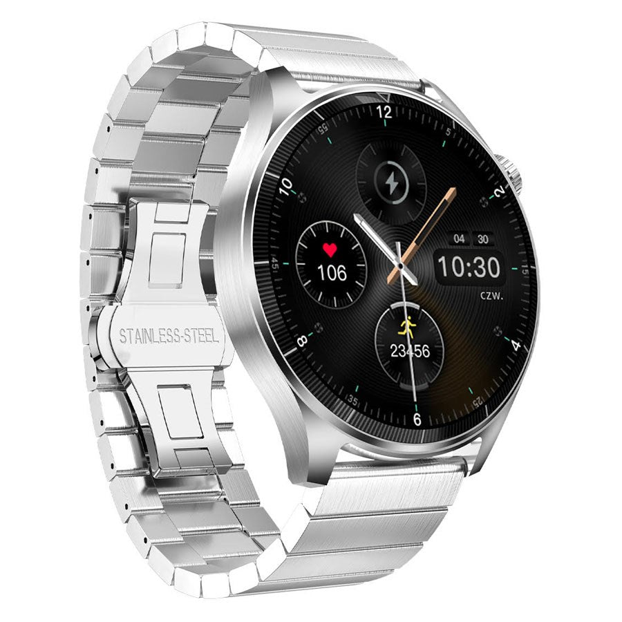 Forever Grand 2 SW-710 Smartwatch i Sølv - Stil og Funktionalitet