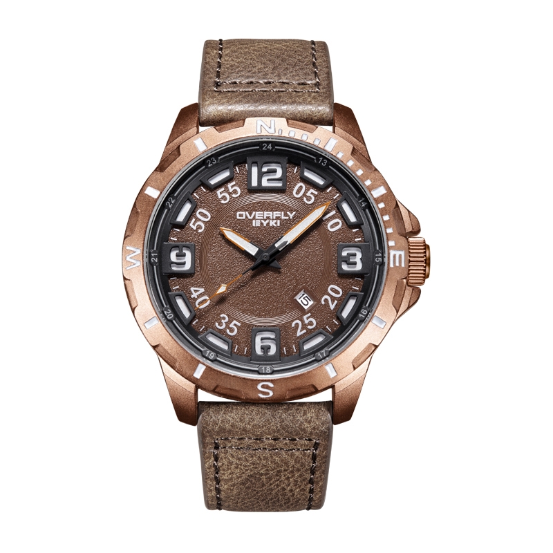 Eyki Overfly E3072L Coffee - Elegant Herreur til Valentinsdag