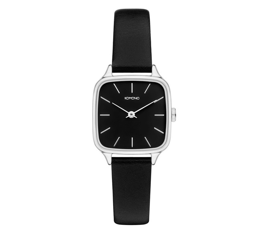 Kate Black Silver Dameur fra Komono - Elegant Design