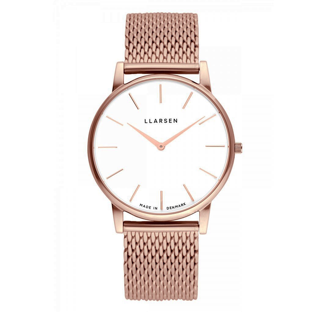 Oliver Rosegold Mesh Ur fra Llarsen - Kvalitet Made in Denmark