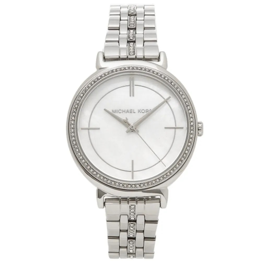 Elegant Cinthia Silver MK3641 Dameur fra Michael Kors