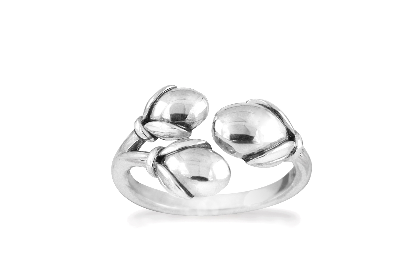 Antik Ring i Sterling Sølv fra Rabinovich - Udsalg!