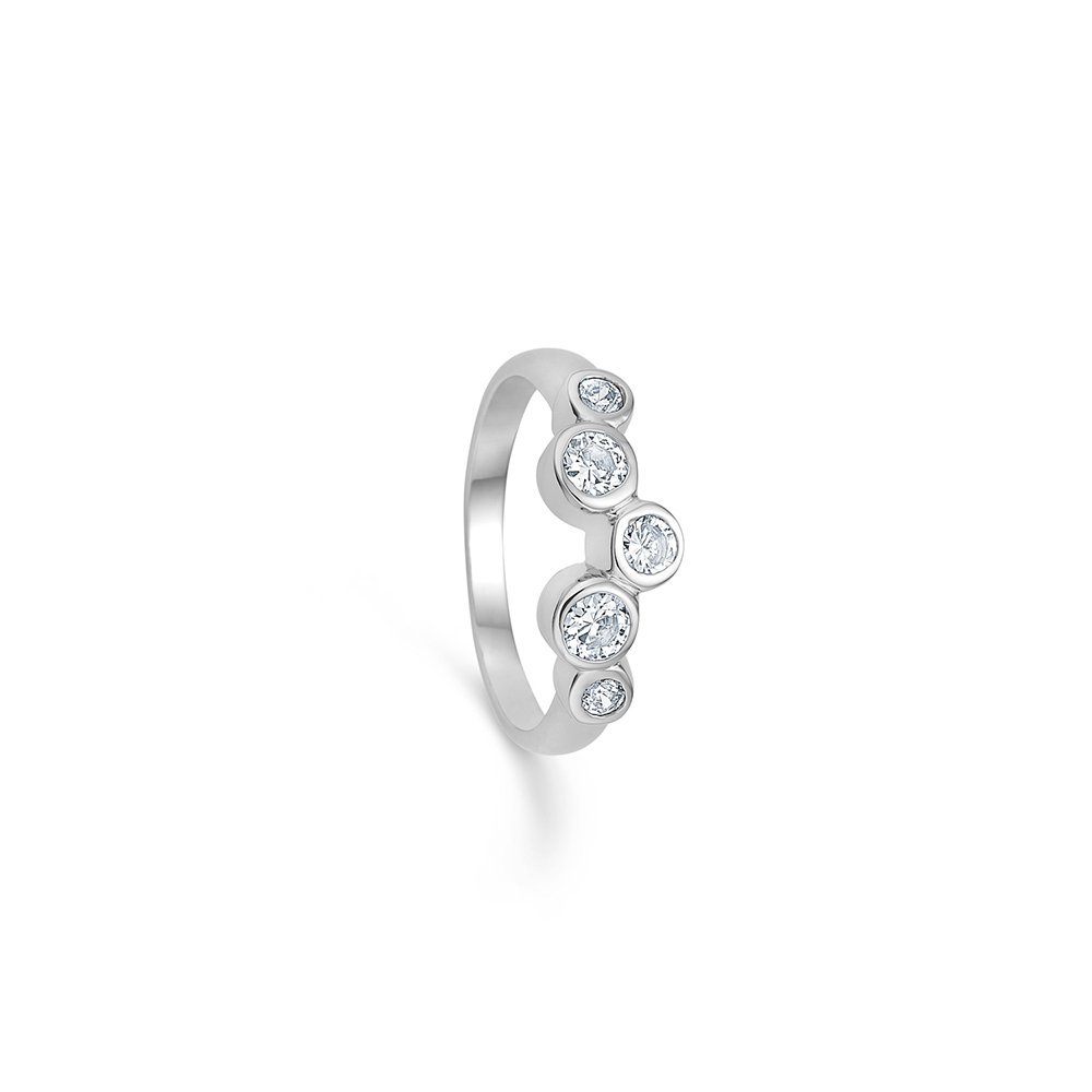 Sterling Sølv Ring Rs248208 fra Randers Sølv på tilbud!