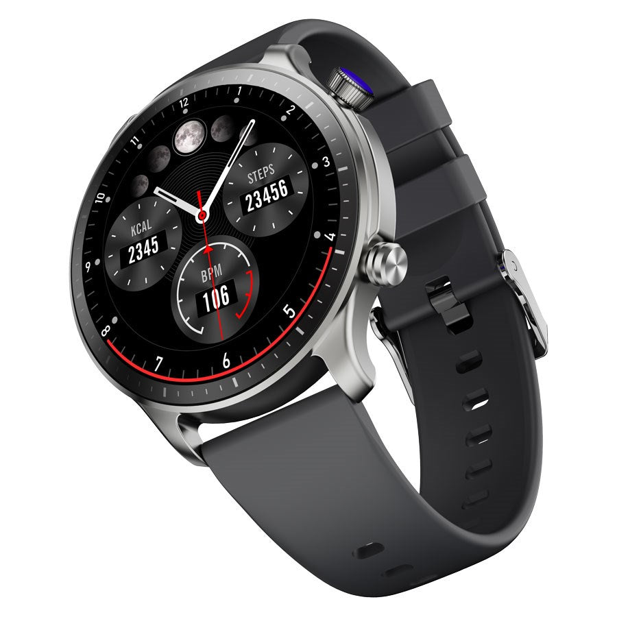Riversong Motive 9 Pro Smartwatch i Sølv - Stil og Funktionalitet