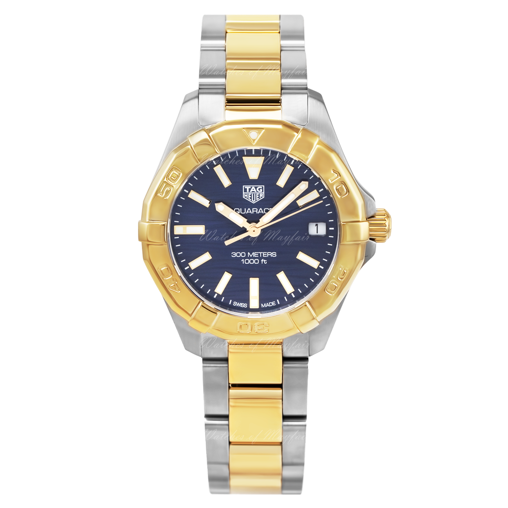 Tag Heuer Lady Aquaracer Blue - Elegant Dykkerur til Kvinder