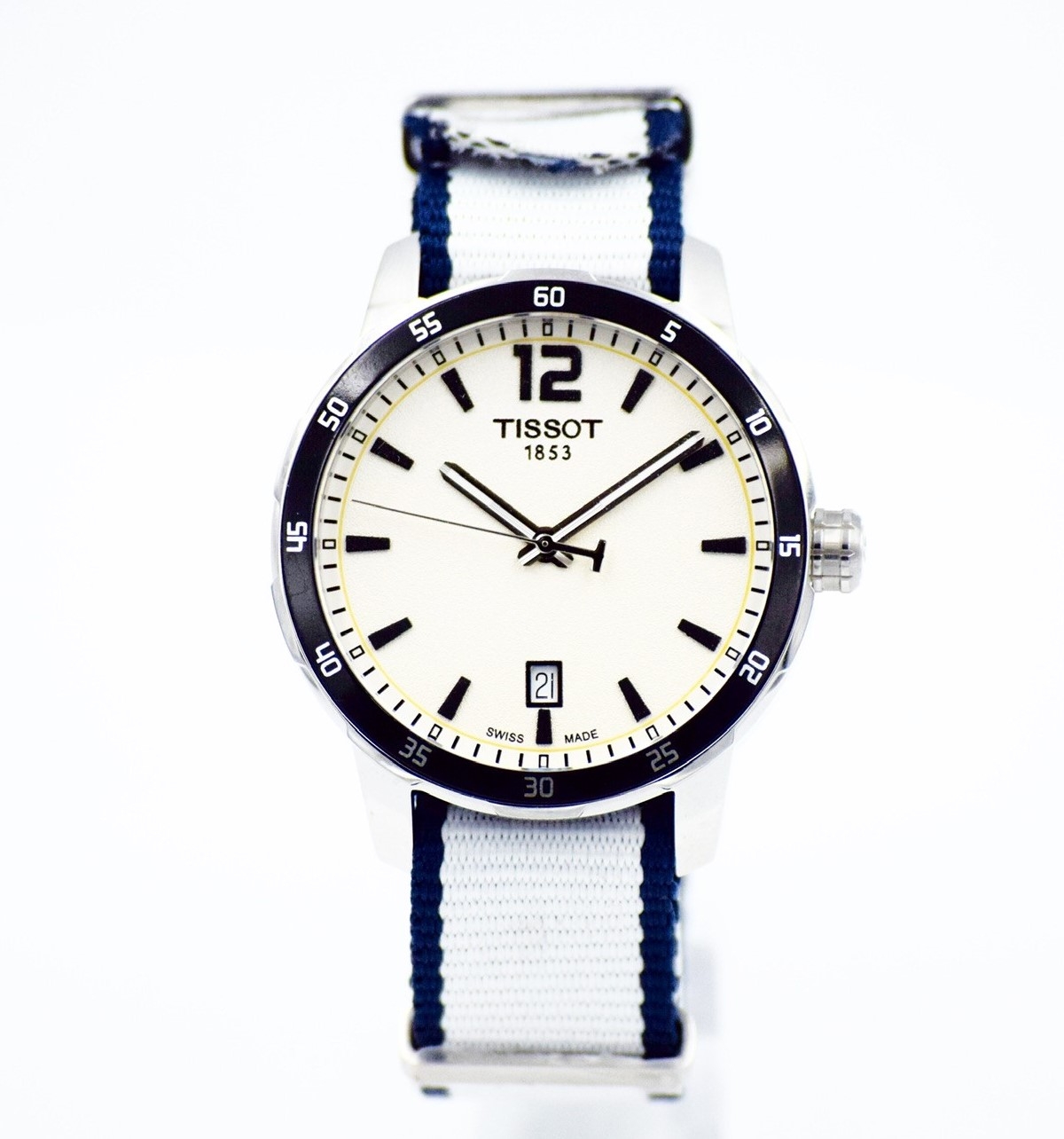 TISSOT Quickster Lugano White - Perfekt Fars Dag Gave