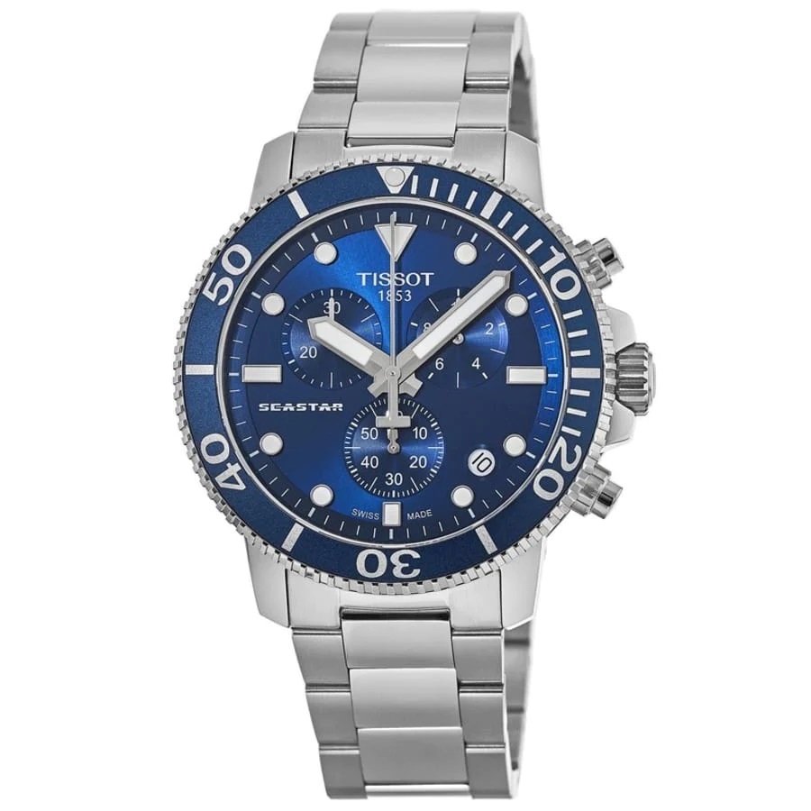 Tissot Seastar 1000 Blue - Kvalitets Dykkerur til Sport
