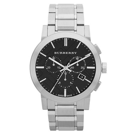 Burberry "The City" Sort Herreur BU9351 - Klassisk Design